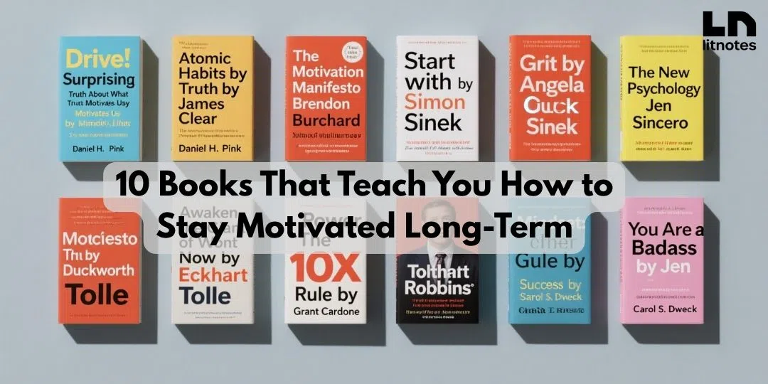image 10 books that teach you how to stay motivated long-term